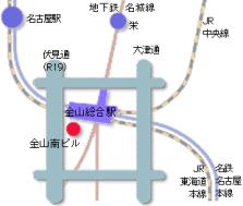 金山駅周辺
